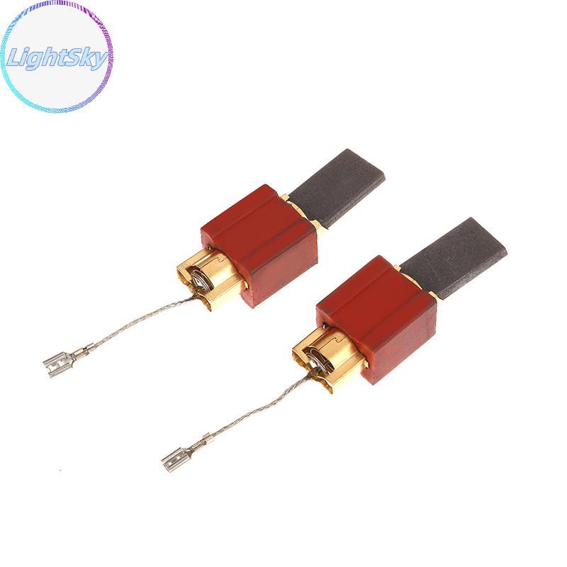 LightSky 1/2 ชิ้นเครื่องซักผ้าคาร์บอนแปรง 4297413 4297414 4297410 4297411 4297412 (15x5x30mmpatible 