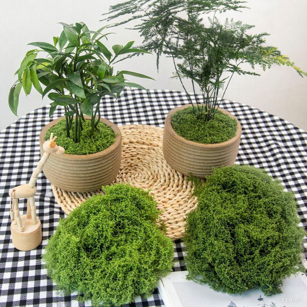 มอสเทียม มอสอุปกรณ์ตกแต่งสวน จำลองมอสบอนไซ ตกแต่งกระถาง ออกแบบภูมิทัศน์