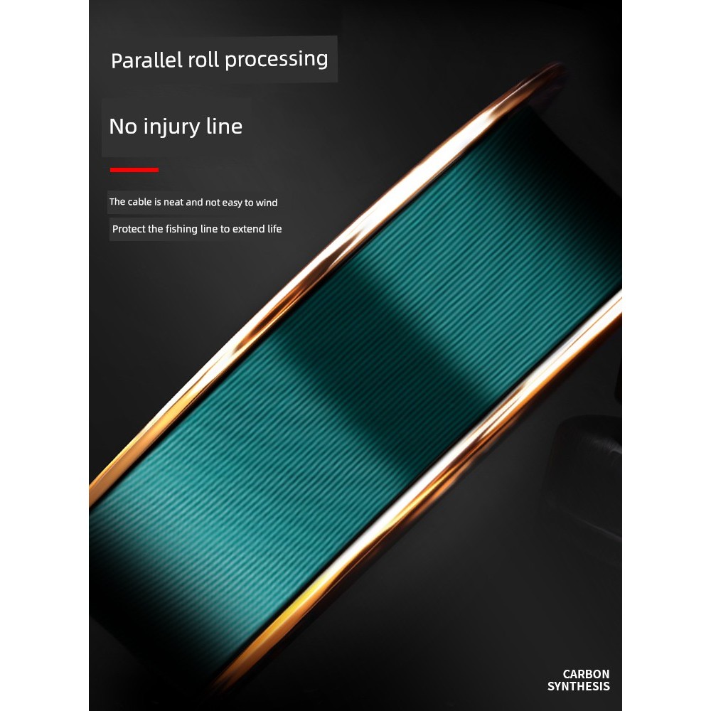 สาย pe ถัก 4 สาย pe ถัก 12 ญี่ปุ่นนําเข้าสายคาร์บอนล่อด้านหน้าสายเฉพาะคาร์บอนสายหลักนุ่มพิเศษที่แข็ง