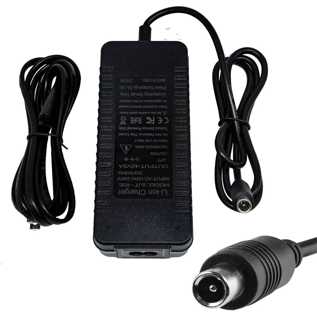 42V 2Amp Charger สําหรับ Segway ES1 ES1L ES2 ES4 E22 E25 F20 F30 F40 Plus/MAX G30LP, Xiaomi M365, Pr