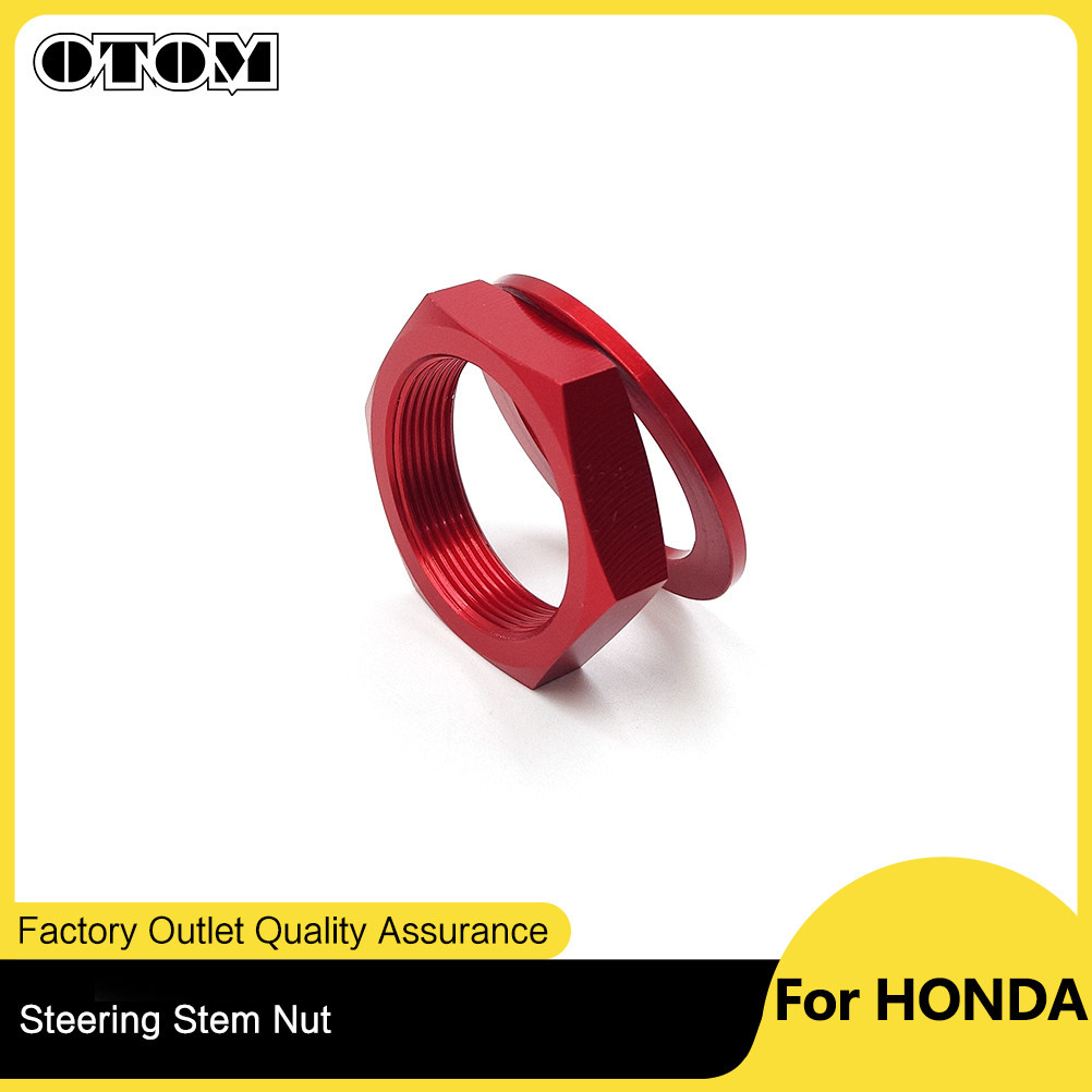 O-OTOM Motocross พวงมาลัย Pos คอนโซลกลางคอนโซล Center Nut 90304-KZ4-J30 ปะเก็น 90503-KZ4-J40 สําหรับ