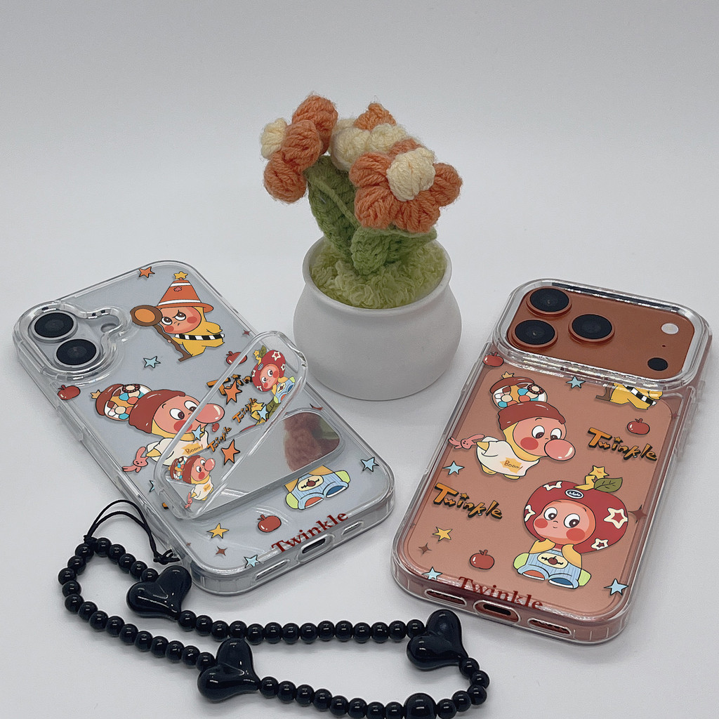 📱เคส Apple รองรับ iPhone เคสไอโฟน 17 16 15 14 13 12 11 PRO MAX PROMAX PLUS 17AIR ไม่เหลือง โปร่งใส-BXLYK36