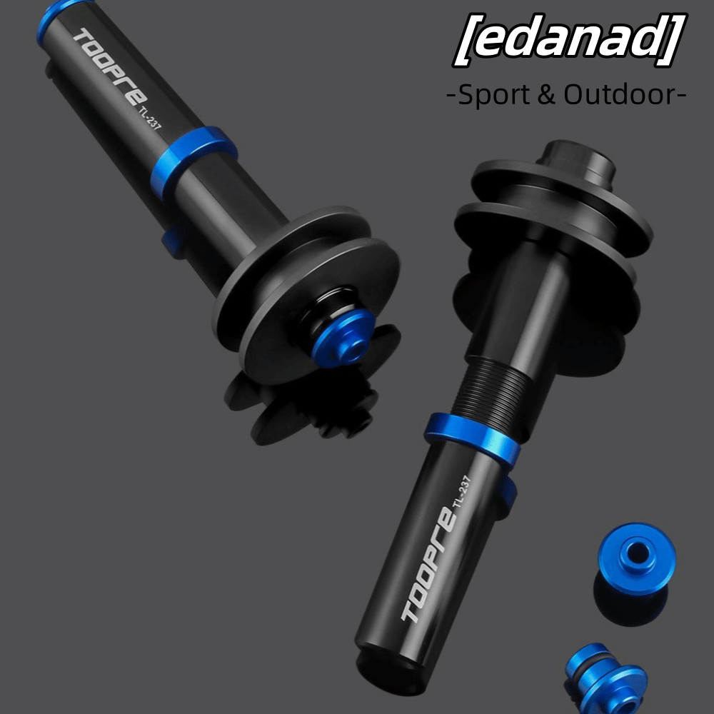 EDANAD CHAIN Retainer จักรยานด้านหลังสามเหลี่ยม, Quick Release อุปกรณ์ยึด MTB/เสือหมอบ, Universal TOOPRE Virtual Freewheel Tensioner สําหรับ 12 มม.เพลา Thru