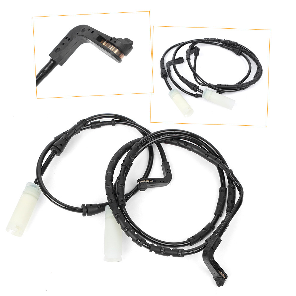 O-2x รถด้านหลังเบรค Pad SENSOR สำหรับ BMW 1 Series E81 E82 E87 E88 & 3 Series E90 E91 e92 & 3 Series
