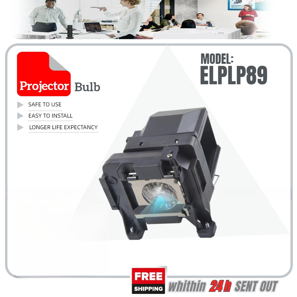คุณภาพสูงราคาไม่แพง ELPLP89 โปรเจคเตอร์โคมไฟ EPSON TW7300/TW8300/TW8300W/TW9300/TW9300W/H710C/H711C/