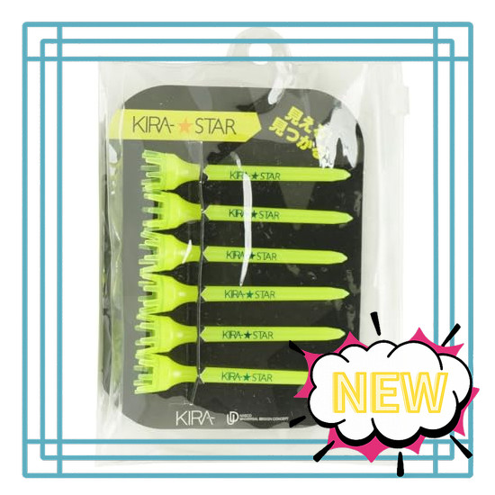 Kasco Golf Tee KIRA Star Tee Yellow