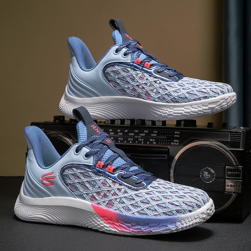 รองเท้าบาสเก็ตบอล Curry9 ระบายอากาศได้ดี ออกแบบมาเพื่อบรรจุเท้าอย่างสบาย เหมาะสำหรับนักเรียนทั้งชายแ