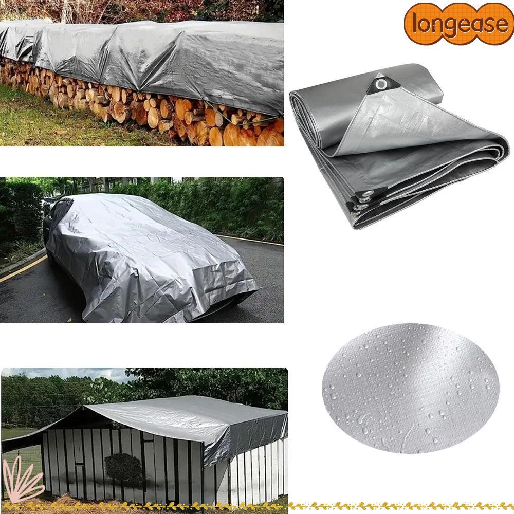 LONGE ผ้ากันฝน, 2mX3m Camping เต็นท์ Mat ผ้าใบกันน้ํา PE, ผ้ากันน้ํากลางแจ้งกันสาดเฟอร์นิเจอร์ Sun S