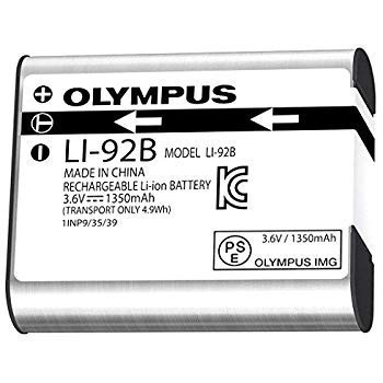 เร็ว OLYMPUS BATTERY แบตเตอรี่ รุ่น Li-92B สำหรับ Olympus TG series (TG-6, TG-7) (ของแท้ประกันศูนย์ไ