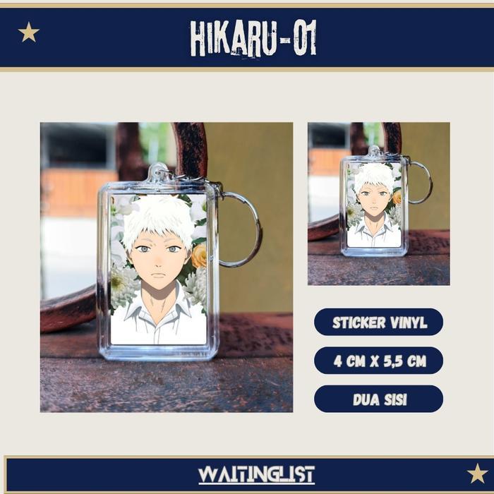 พวงกุญแจ Gantungan Kunci อะนิเมะฤดูร้อน Hikaru Died Vol 2- Hikaru - Yoshiki - Hikaru 01