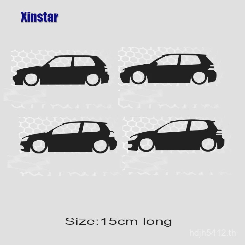 สติกเกอร์ตัวถังรถยนต์สําหรับ Volkswagen GOLF1 Golf2 Golf3 Golf4 Golf5 Golf6 Golf7 JZ3I