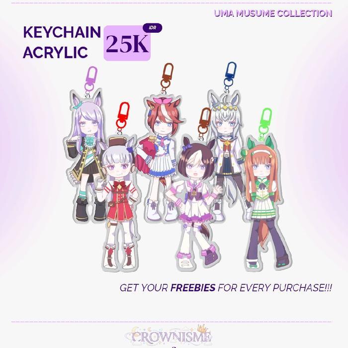 พวงกุญแจ Uma Musume - Collection - Mejiro Mcqueen