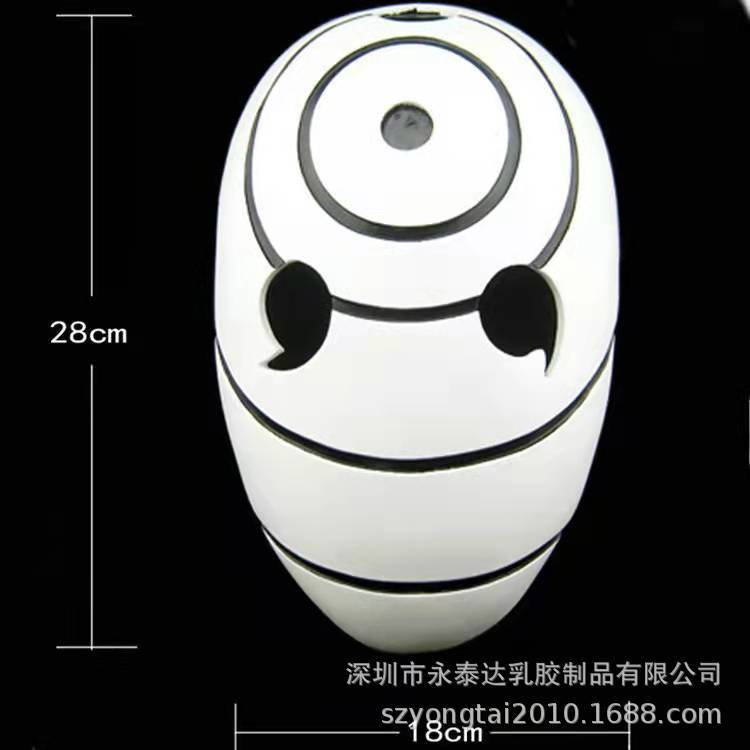 Stock หน้ากากนารูโตะ Masquerade สําหรับผู้ชายอะนิเมะฮาโลวีน Madara Akatsuki Uchiha Obito Tobi ANBU D