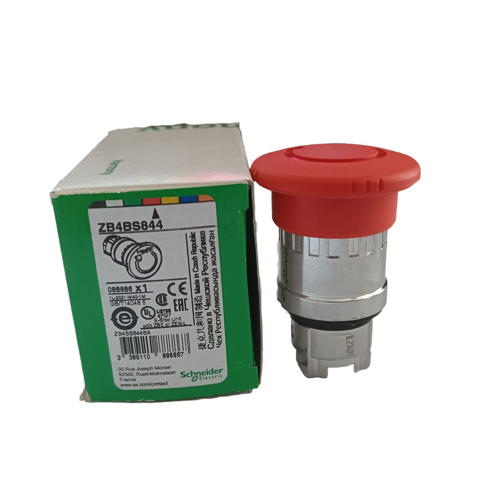 Schneider สวิตช์หยุดฉุกเฉิน XB4BS8445 ZB4BS84442 8444/4441 8446 GEX EX