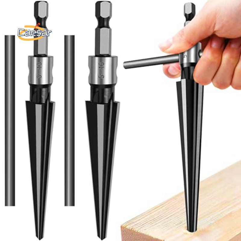 caesarA82 ชิ้นมือ/ดอกสว่าน 2 Purposetapered Reamer 6 Slot Hex Reamer 5-16 มม./3-13 มม.เรียวอุปกรณ์เส