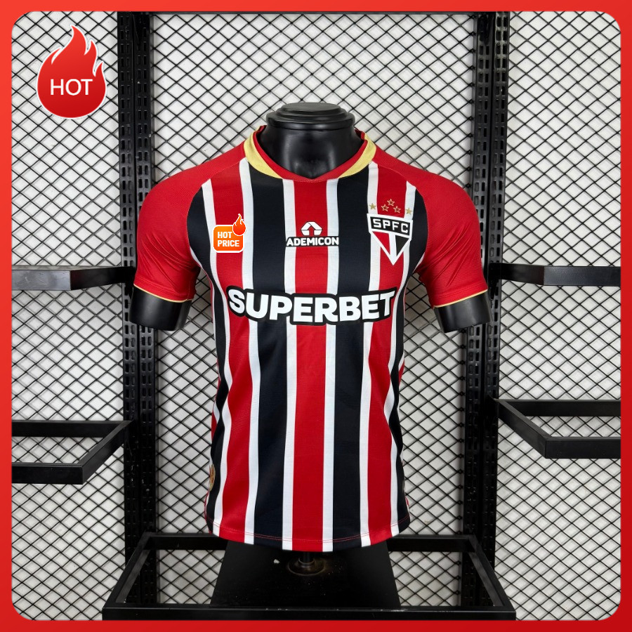 เสื้อยกทัพ South Paulo FC สำหรับผู้ชาย ไซส์ S-4XL
