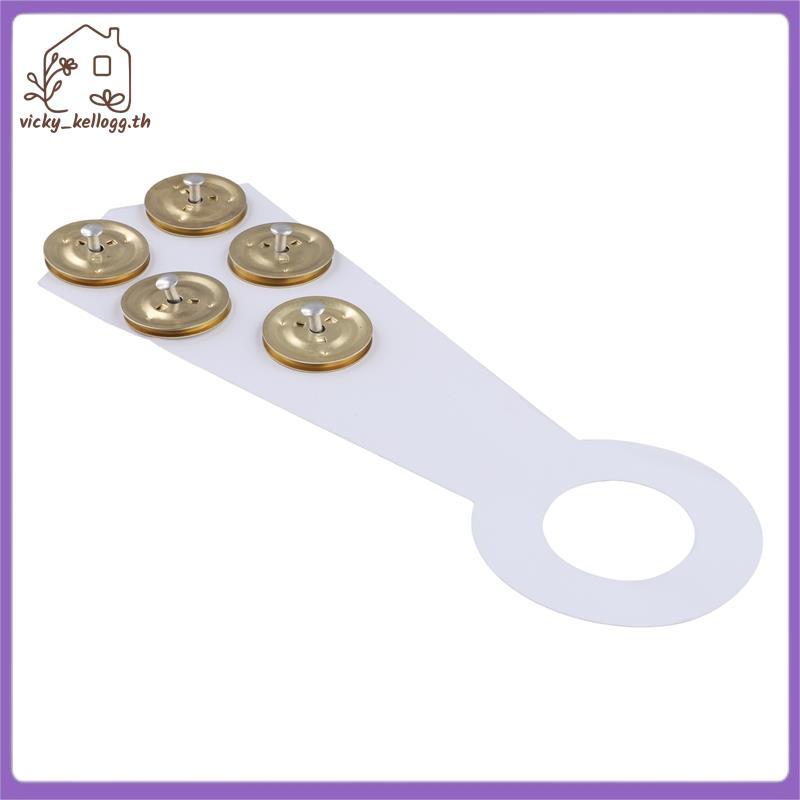 [vky_kellogg.th] Drum Cymbal Bells Rings Cymbal Bells Accessories Drum Set Cymbal Bells for Drum Cym