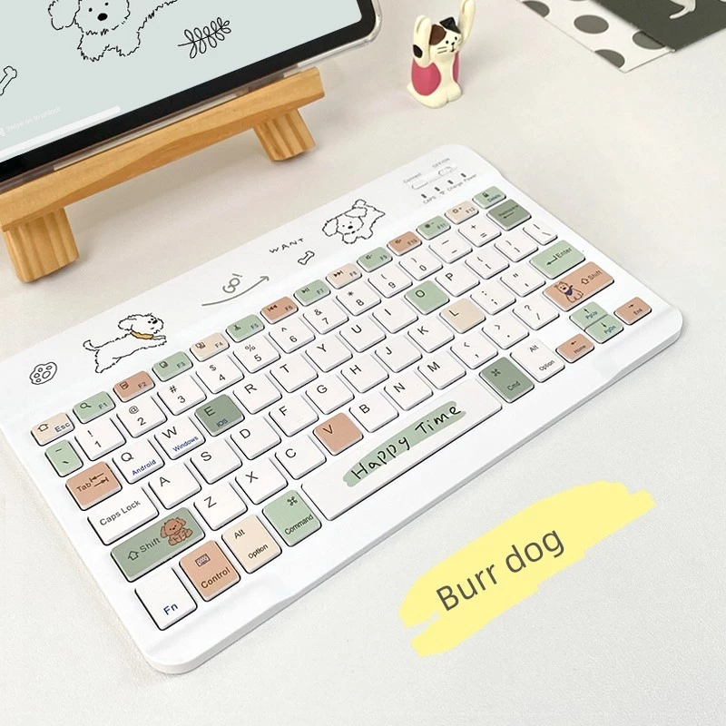 คีย์บอร์ดบลูทูธไร้สาย พร้อมเมาส์ สำหรับ Apple Huawei Honor Xiaomi Redmi Lenovo Oppo iPad11 Kpad8/9 Matepadair12 Pad6/7s thumbnail 7
