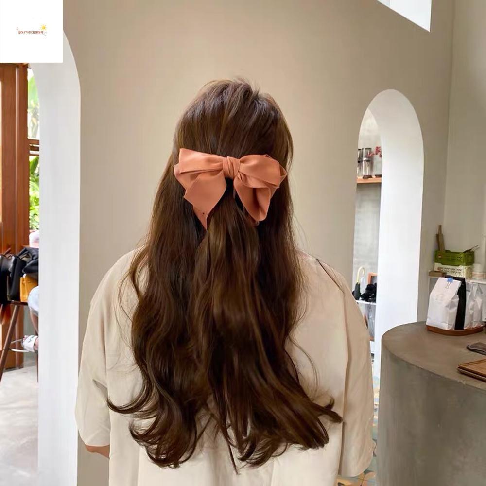 GOURMETGALORE Banana Clip Elegant Sweet Korean Women Girls Vertical Clip