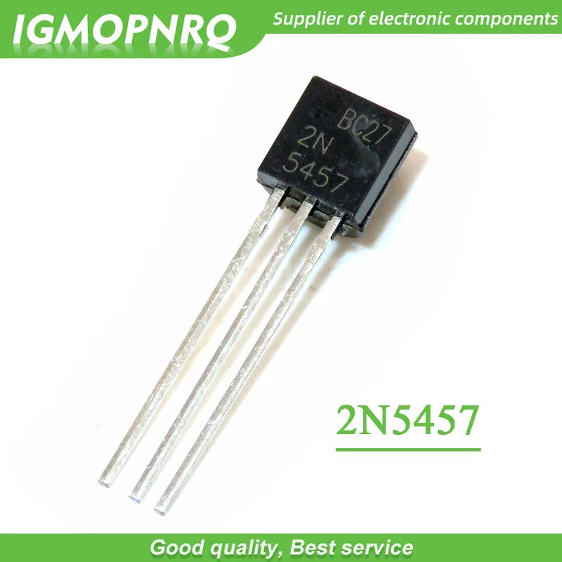 20pcs 2N5457 5457 TO-92 2N5457 2N5460 2N5485 2N7000 2N54 2N5462 2N6517 ทรานซิสเตอร์วัตถุประสงค์ทั่วไ