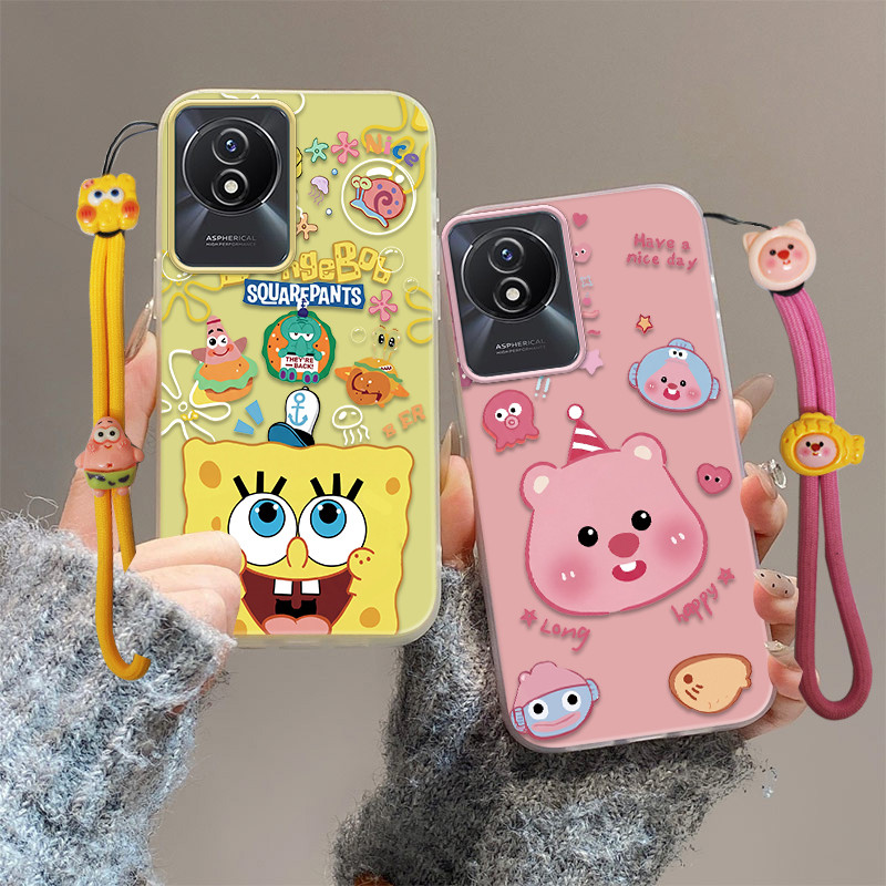 Vivo y02t case vivo y02 y02a case เคสโทรศัพท์ป้องกันการตก bbq