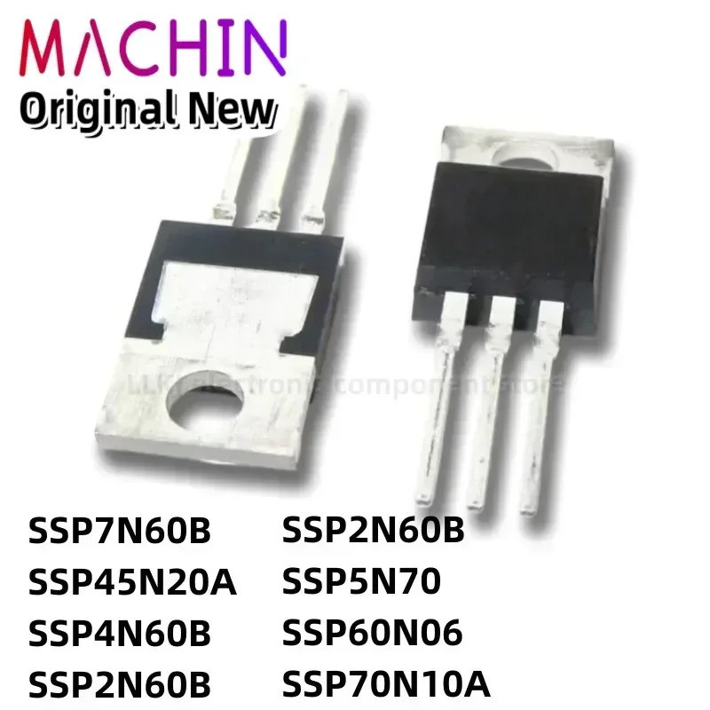 5pcs SSP7N60B SSP45N20A SSP4N60B SSP2N60B SSP5N70 SSP60N06 SSP70N10A TO-220 Field Effect ทรานซิสเตอร