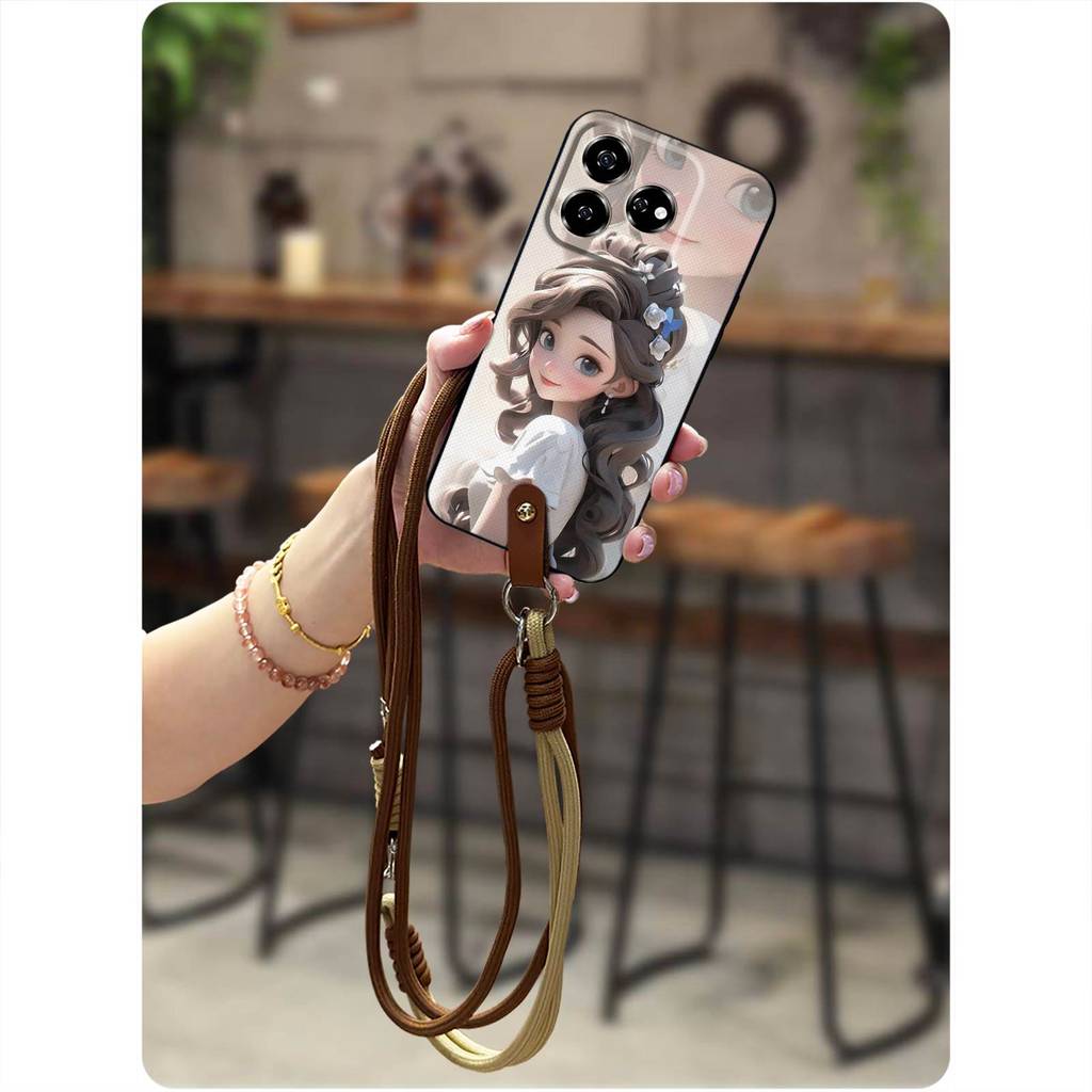 Dirt-proof เคสโทรศัพท์แนวทแยงสําหรับ ZTE Blade V60 4G/Axon60 4G ปกหลังทนทานแฟชั่นออกแบบน่ารักซิลิโคน