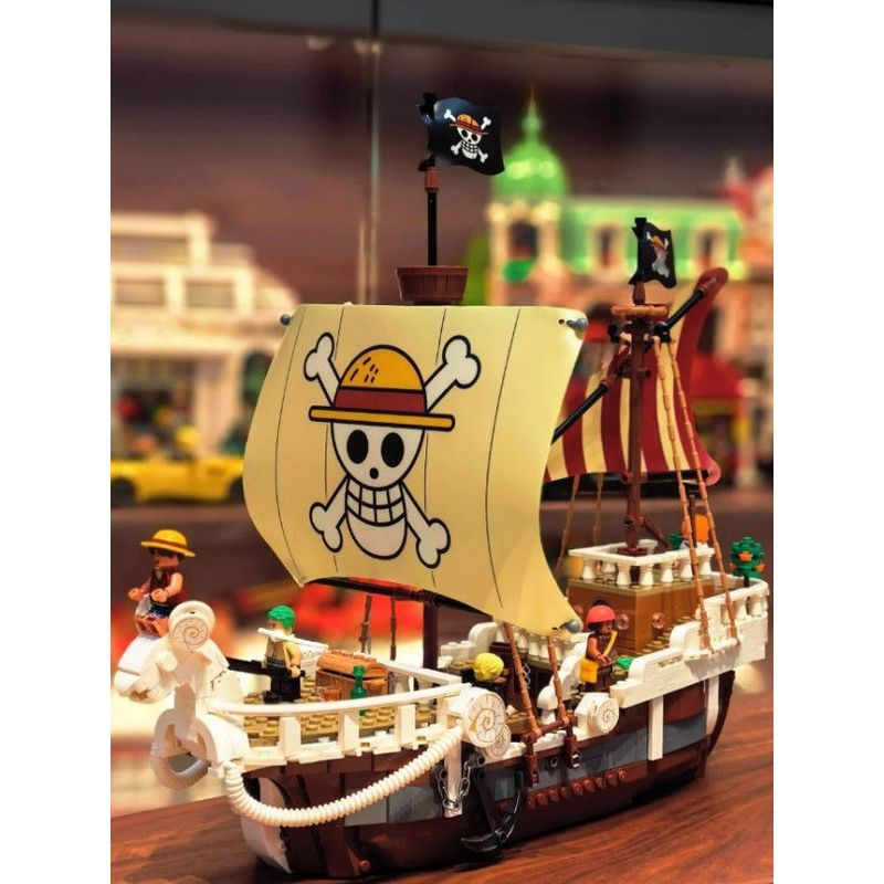 เข้ากันได้กับ Lego 75639 Forward Merry One Piece One Piece Creative Building Blocks Building Toy Gif