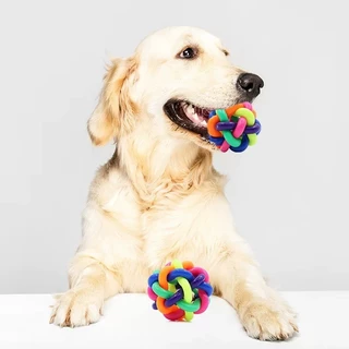 1pcs เส้นผ่านศูนย์กลาง 6 ซม. Squeaky สัตว์เลี้ยงสุนัข Ball ของเล่นสําหรับขนาดเล็กยาง Chew Puppy ของเล่นสุนัขสุนัขสัตว์เลี้ยง brinquedo cachorro