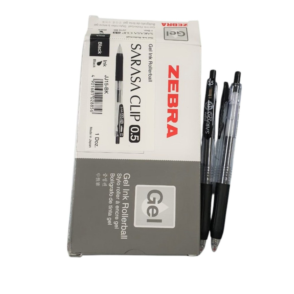 ปากกา Sarasa Zebra 0.5 สีดํา / น้ําเงิน