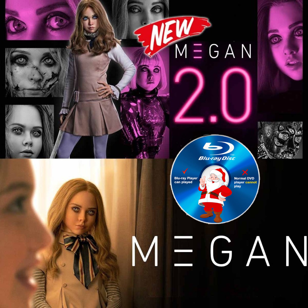 E-BLURAY MEGAN 2.0 (2025) ATMOS ENGLISH TRUE-HD 7.1  Horror/Sci-fi MEGAN COLLECTION Allison William 