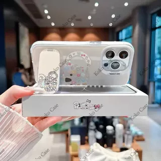 เคสไอโฟนลายช้างน่ารัก ใช้ได้กับ iPhone 17/16/15/14 Pro Max/12/13/11, X/XS Max/XR, 7/8 Plus กันกระแทกได้ ZTMSCY0553