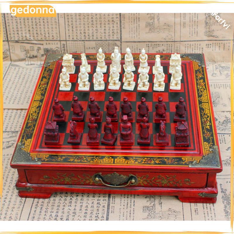 [gedonna] Professional International Chess Game Wooden Chess Board Educational