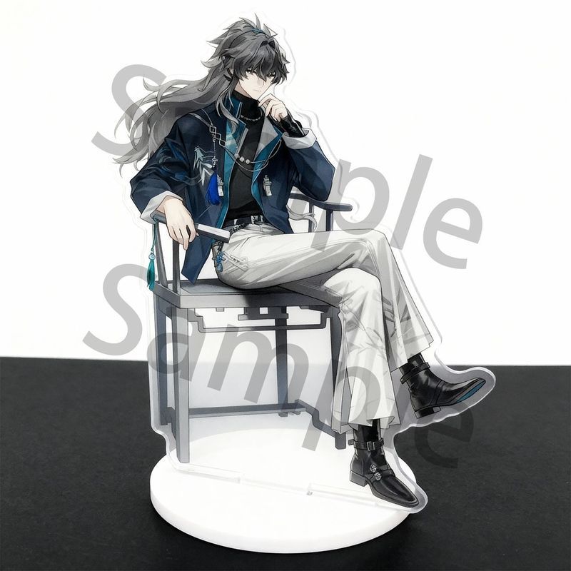 Wuthering Waves Linkage Merchanting Long Away จาก Revenge Character ขาตั้งอะคริลิค/gjxsa