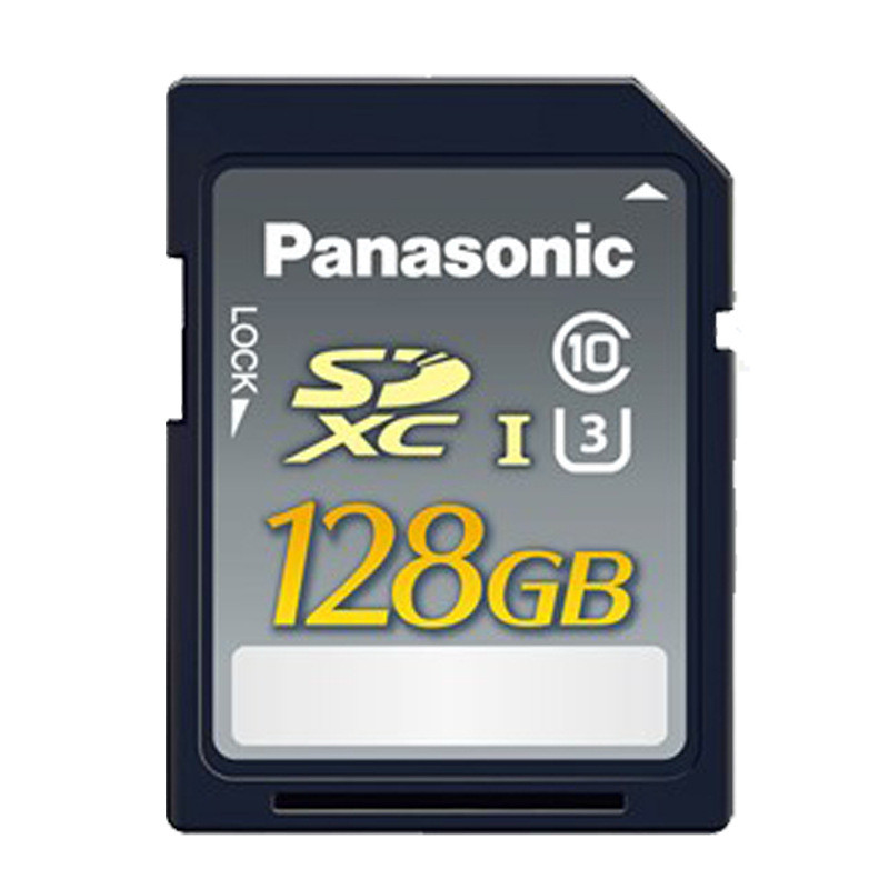 ชิป Panasonic SD128G MLC, U3, รองรับ 4K, การ์ด SD เกรดอุตสาหกรรม, อ่าน 95M, เขียน 90M