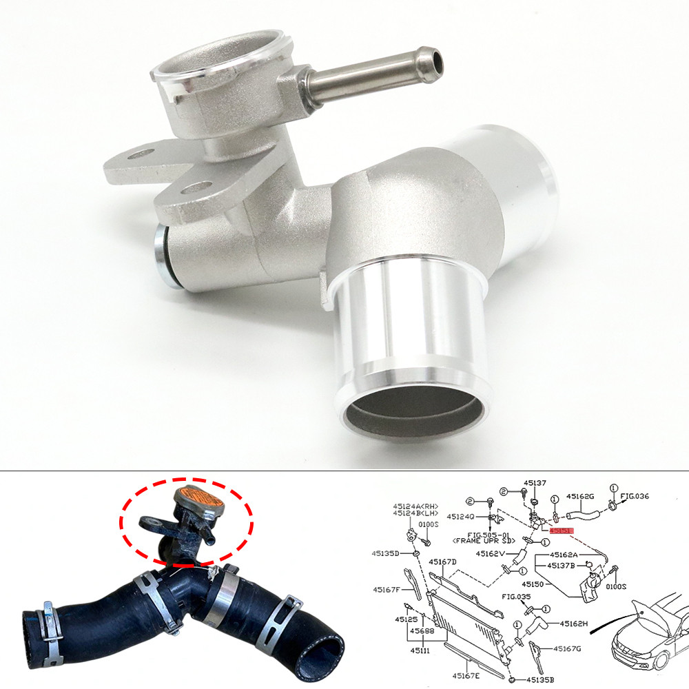 สําหรับ Toyota 86 Scion FRS สําหรับ Subaru BRZ MT อัพเกรดอลูมิเนียมเครื่องยนต์หม้อน้ํา Coolant Cooli