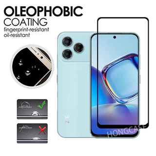 ป้องกันหน้าจอสําหรับ ZTE Blade V80 Max Design Nubia V 80 Pro 5G 2025 กระจกนิรภัยป้องกันฟิล์มด้านหน้าด้านหลังเลนส์