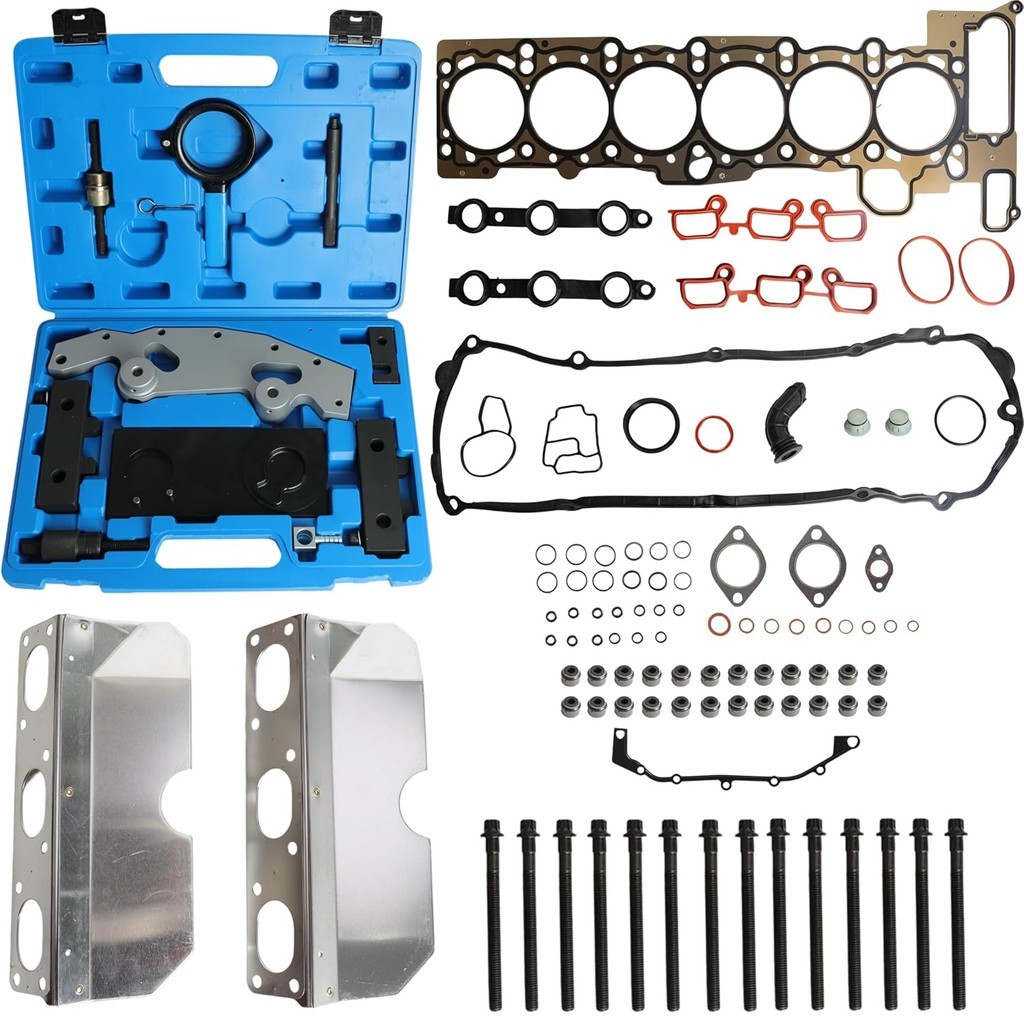 หัวปะเก็นและCamshaft Timingชุดเครื่องมือ,สําหรับBMW E83 X3 04-06,สําหรับE53 X5 01-06,สําหรับE36 Z3 0