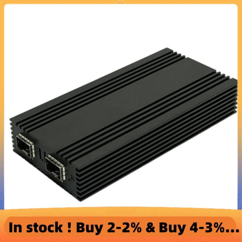 Dual Port USB4.0 10G สําหรับ 5/4/3 การ์ดเครือข่าย SFP + I82588ES ชิปเซ็ต- 2 พอร์ต 10GBASE-T อะแดปเตอ