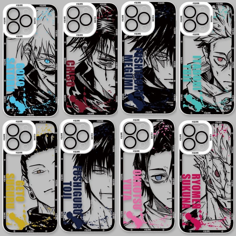 ญี่ปุ่น Jujutsu Kaisen สําหรับ VIVO Y04 Y400 Y31 Y03 Y18 Y28S Y36 Y29 Y20 Y20i Y20S Y12S Y16 Y21 Y21S Y33S Y15S Y15S Y15A 5G เปลือกนุ่มอะนิเมะ