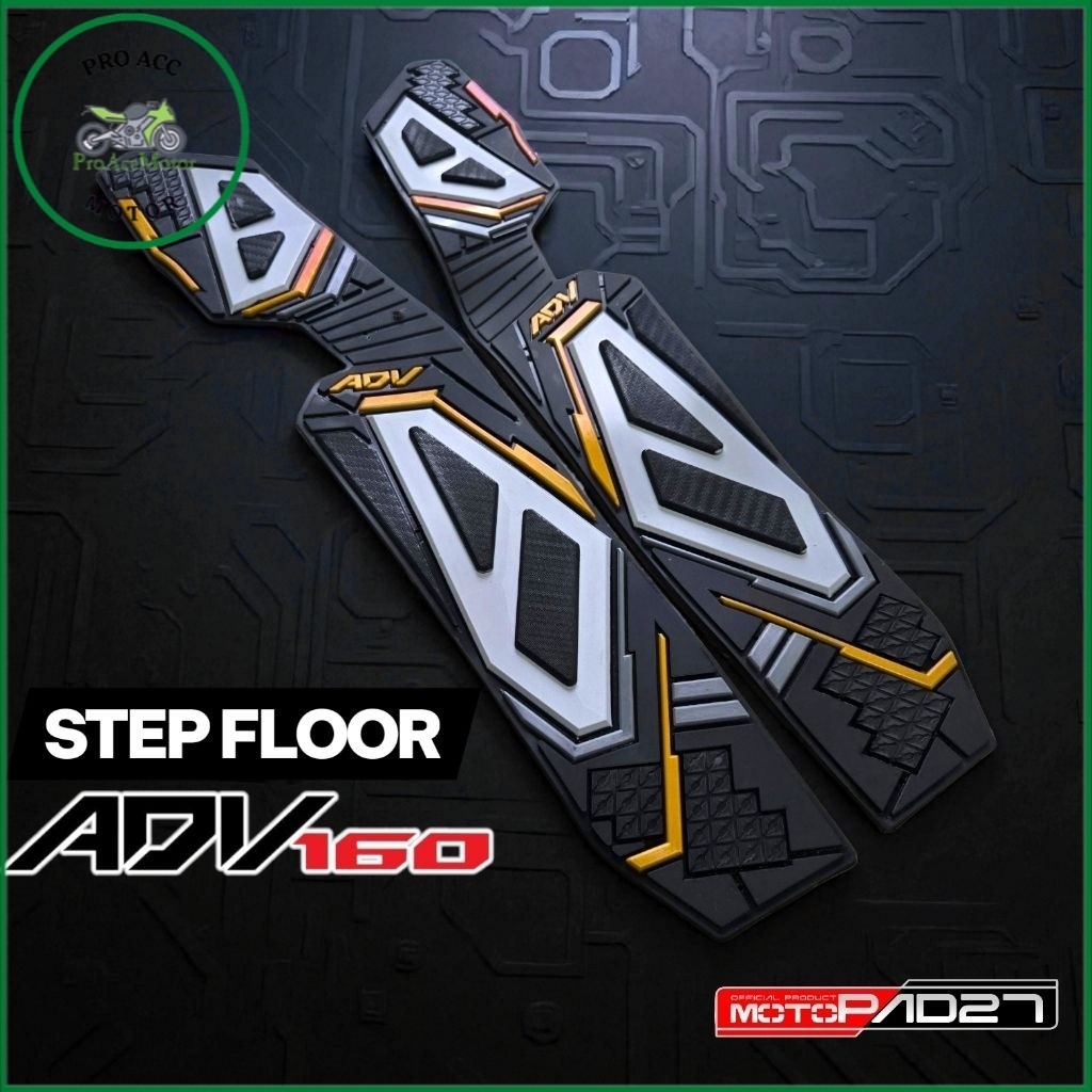 Motopad27 ยางพรีเมี่ยม Step Floor ADV160 Bordes ADV160 พรม Adv160