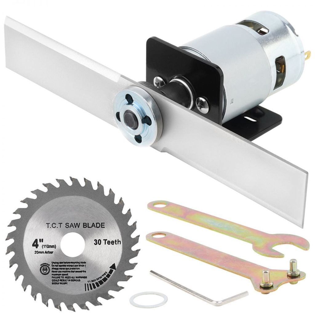 RS775 มอเตอร์ชุด 12V / 24V ความเร็วสูง DC มอเตอร์ DIY ตารางเลื่อย/DIY เครื่องตัดหญ้าชุดเครื่องมือไฟฟ