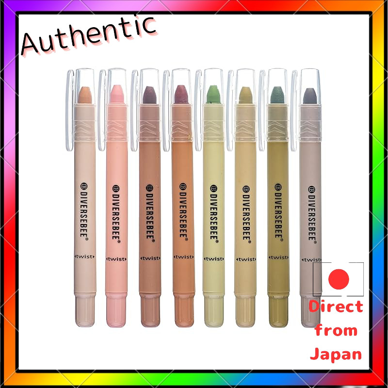 DiverseBee Bible Highlighter Set - 8 Assorted Gel Colors, Smudge-Free Bible Markers for Study and Jo
