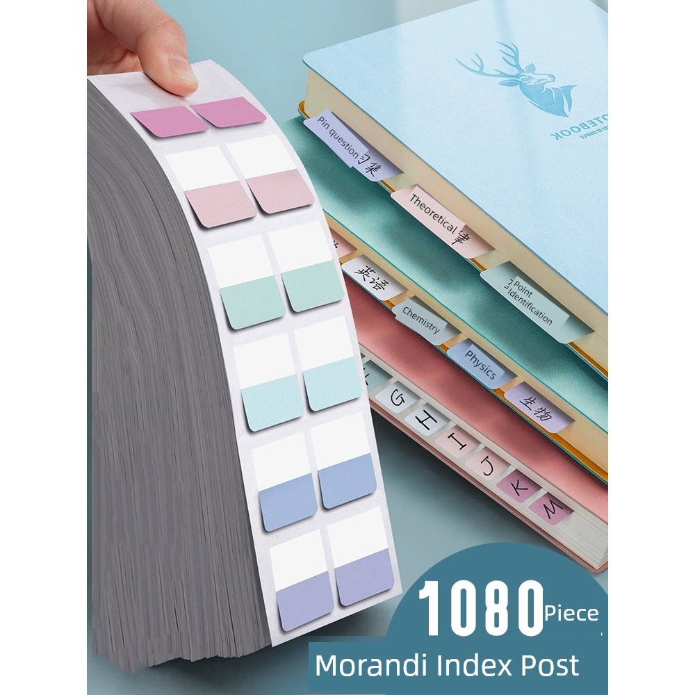 postit postit น่ารัก N-sticker เครื่องเขียนสีใสเรืองแสงเกาหลี