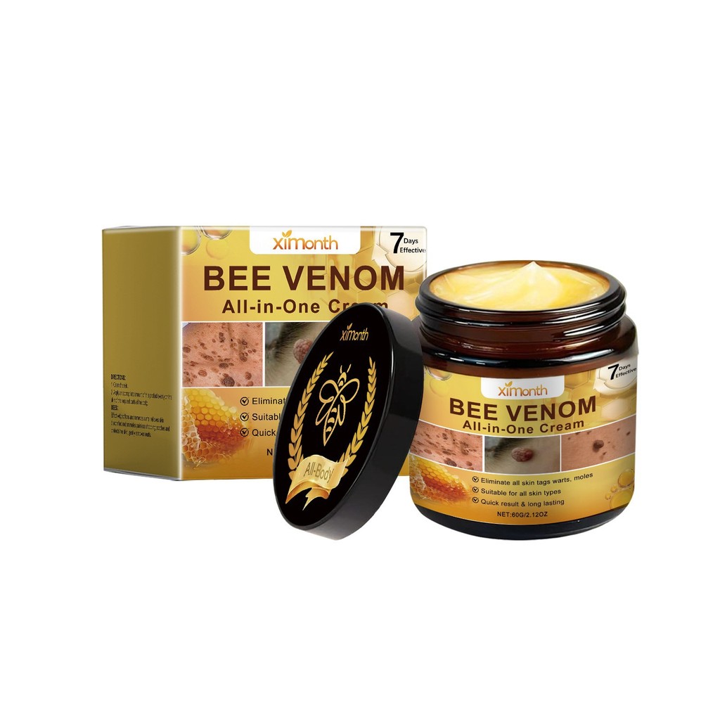 [คลังสินค้าพร้อม] XIMONTH Bee Venom Skin Care Cream Body Skin Cleansing Keyu Smooth Skin Bee Venom C