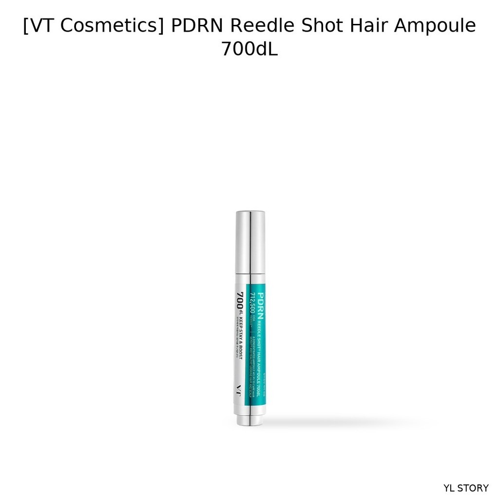 [VT Cosmetics] PDRN Reedle Shot Hair Ampoule 700dL / Korean Hair Ampoule / Revitalizing Treatment โด