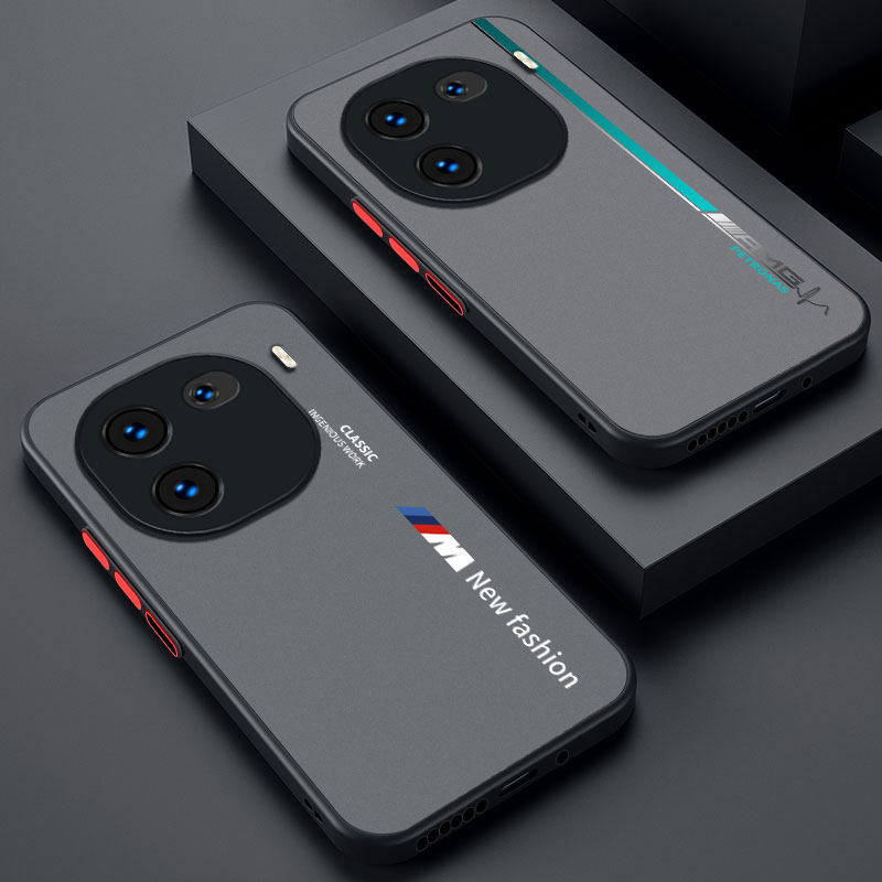 เคส iqoo 12 iqoo z9 5g เคส ผิวรู้สึก มีน้ําค้างแข็ง โปร่งแสงสร้างสรรค์เคสป้องกันเคสโทรศัพท์