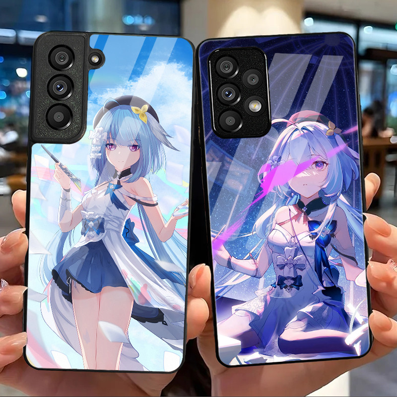 Honkai impact 3rd 07 แก้วเคสโทรศัพท์สําหรับ Samsung Galaxy S9 Plus S10 S10e S20 FE S20 Plus S21 S22 