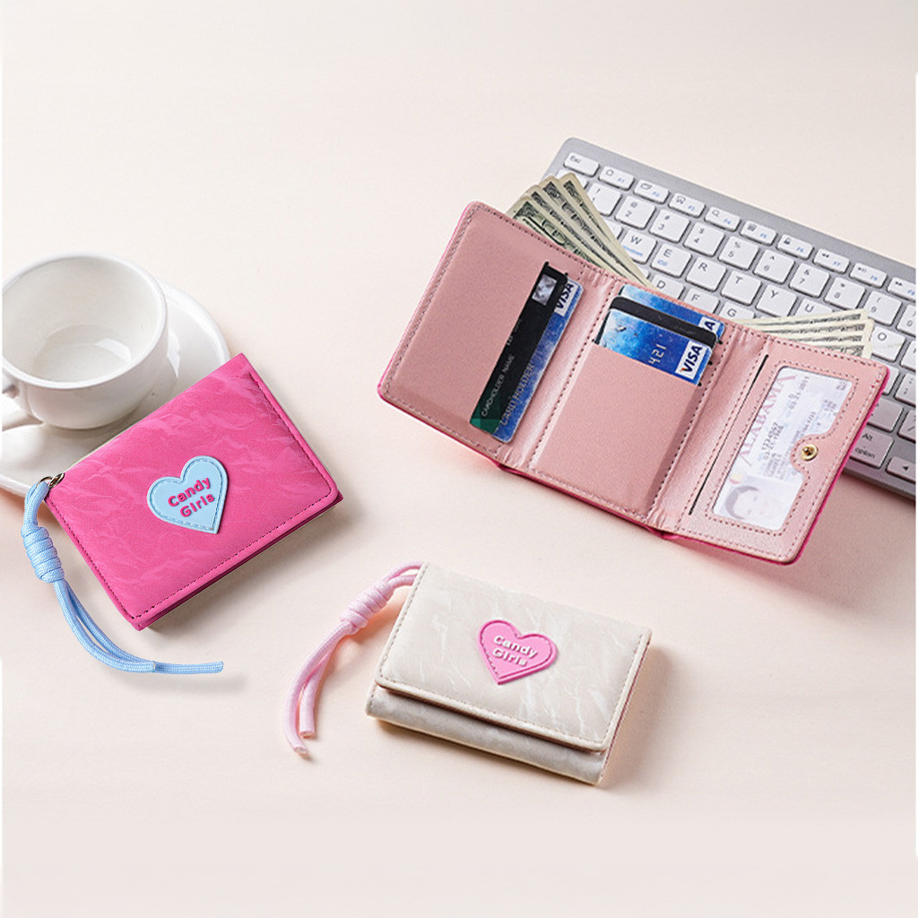 กระเป๋าสตางค์ใบสั้น ช่องใส่บัตรหลายช่อง จัดเก็บบัตรได้เป็นระเบียบ ขนาดกะทัดรัด พกพาง่าย - รูปที่ 6