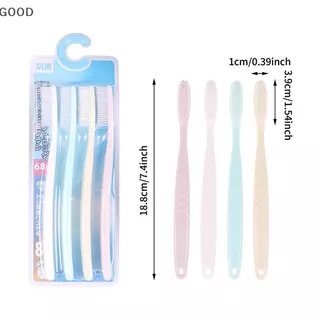 แปรงสีฟันแบบญี่ปุ่น 4 ชิ้นบรรจุแปรงสีฟันขนาดใหญ่พิเศษ Soft Hair แปรงสีฟันพรีเมี่ยม Soft Nano Big Head แปรงสีฟัน